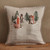 Winter Foxes Pocket Pillow