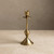 Hand Forged Taper Holder in Antique Brass Finish (Assorted Sizes Per Each)