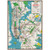 New York City Subways Map NYC Wrap Sheet 20" x 28"