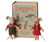 Christmas Twins Big Brother and Big Sister Mouse in Book