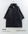 Taion City Sleeve Down Cape in BLACK