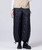 Taion Military Spirit Down Wide Leg Pants BLACK