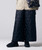 Taion Military Spirit Down Wide Leg Pants BLACK