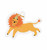 Party Lion Gift Tags (set of 8) Die Cut