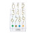 Big Gold Number Wand Sparkler (assorted numbers sold individually)