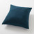 100% Linen Cushion Cover  Pillowcase 19.5" x 19.5" (single (one) cover insert not included) in BLUE LEGION