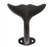 Cast Iron Whale Tail Hook (available in Black or White)