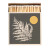 Black Fern Luxury Matchbox