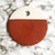 Dipped Classic Circle Board (White and Terra Cotta)