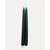 EVERGREEN Hand Dipped Candle Tapers (Set of Two) Paraffin and Beeswax Blend