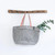 Kiondo Shopper Basket in Light Grey Open Weave