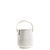 Small Kiondo Basket with Handle in White