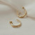 Zephir Earrings 24k Gold Plated