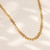 Achille Choker Necklace 24k Gold Plated