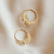 Alea Earrings 24k Gold Plated