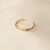 Cleo Ring 24k Gold Plated