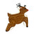 Reindeer 3 1/2" Cookie Cutter 