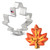 MINI Maple Leaf  2 1/2" Cookie Cutter 