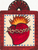 El Sagrado Corazon - The Sacred Heart Protection & Forgiveness Retablo Pocket Size