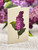 Fresh Cut Paper Garden Lilacs Pop Up Flower Bouquet Card