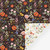 WILD FLOWERS Double Sided Wrapping Paper Sheet (single sheet)