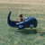 Moby Dick Navy Blue Luxe Ride On Inflatable Whale Float (6+)