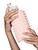 BIG 1L SPIKED Silicone + Glass Water Bottle in TUTU (Soft Pink)