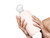 BIG 1L (32oz) Silicone + Glass Water Bottle in TUTU (Soft Pink)