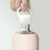 LITTLE  500ml (16oz) Silicone + Glass Water Bottle in TUTU (Soft Pink)