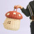 Mushroom Carry Basket (Available in Red or Natural)