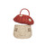 Mushroom Carry Basket (Available in Red or Natural)