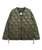 Taion SOFT SHELL DARK OLIVE Military Down Filled V NECK JACKET in 800 FP UNISEX