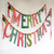 Merry Christmas Banner Garland