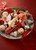 Honeycomb Santa Ornaments (Set of 2) RED
