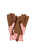Burgon & Ball Collector Gloves in RED CHECK (one size)