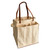 Canvas Market Tote in NATURAL