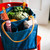 Canvas Market Tote in BLUE