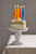 Fishy Wishies Sardine Shaped Birthday Candles (Set of 8 in assorted colors)