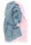 Tsavo Linen Scarf (collaboration with Mifuko) in Petroleum Rose