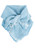 Hali Linen Square Scarf in Rainy Blue