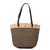Pamba Shopper Tote in Black Thin Stripe