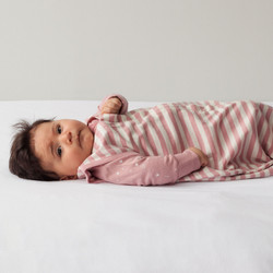 3 Seasons Front Zip Merino/Organic Cotton Sleeping Bag  - Dusk