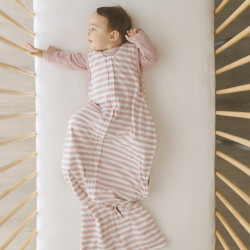 3 Seasons Front Zip Merino/Organic Cotton Sleeping Bag  - Dusk