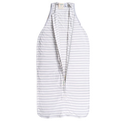 3 Seasons Front Zip Merino/Organic Cotton Sleeping Bag - Pebble