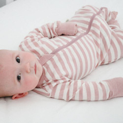 Merino/Organic Cotton PJ Suit - Dusk
