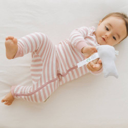 Merino/Organic Cotton PJ Suit - Dusk