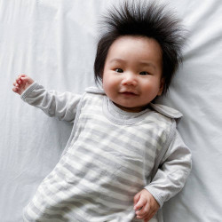 3 Seasons Side Zip Sleeping Bag - Pebble