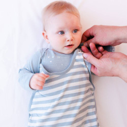 3 Seasons Side Zip Sleeping Bag - Tide