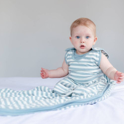 3 Seasons Side Zip Sleeping Bag - Tide