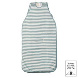 Duvet Side Zip Merino/Organic Cotton Sleeping Bag - Tide